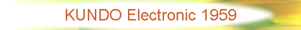 KUNDO Electronic 1959